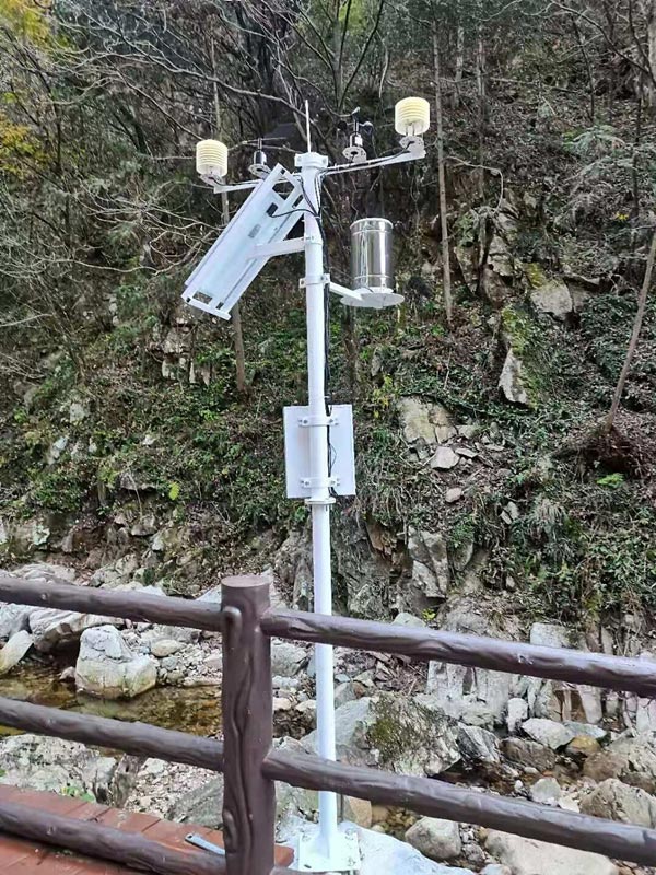安徽万佛山景区负氧离子监测站项目
