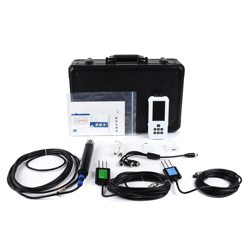 4G版土壤水分温度盐分电导率PH氮磷钾测定仪